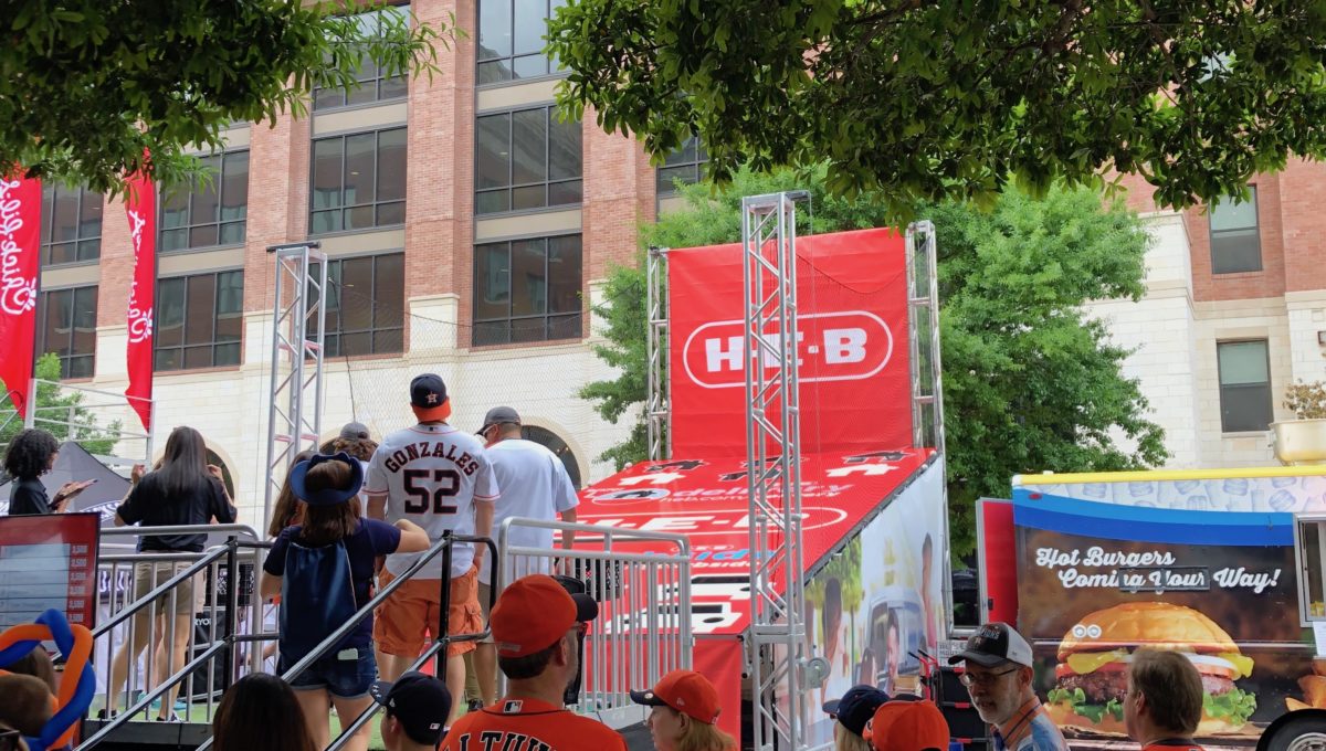 Houston Astros Opening Day Street Fest Toss Up Events