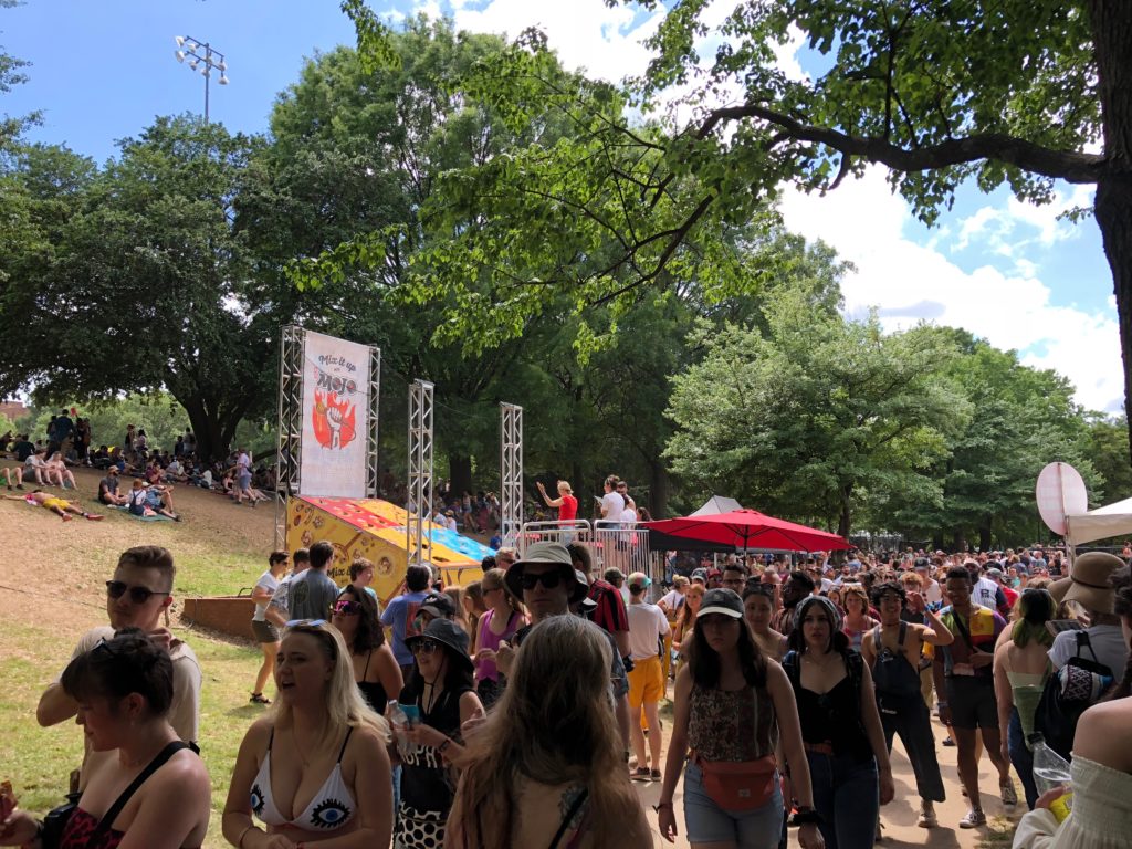 Experiential Marketing at Music Festivals for Shaky Knees and Shaky Beats