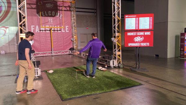 2019 SEC Championship Dr Pepper Pre-Game Party – Field Goal Challenge - Toss Up Events Case Study